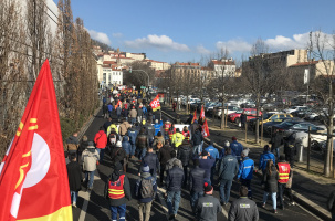 Entre 3 000 et 10 000 manifestants au Puy ce mardi 7 février