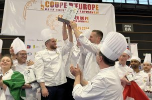 L'équipe de France championne d'Europe de la boulangerie