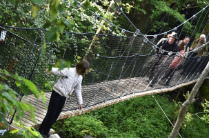 Vals : une nouvelle passerelle pour explorer les Chibottes.