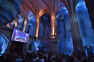 L'abbatiale Saint-Robert reste le cœur du festival de la Chaise-Dieu.
