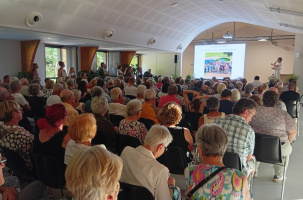 Réunion publique pour faire le bilan du mandat de Christelle Valantin