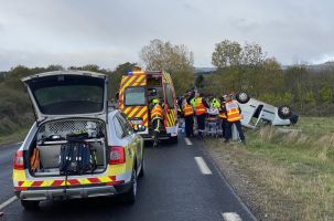 Encore une autre victime sur les routes du 43ème département. 