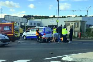 Le motard a été évacué aux urgences de l'hôpital Emile Roux du Puy.