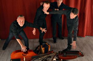 Le quatuor prêt pour transformer la MPT de Brives en capitale de la danse trad.