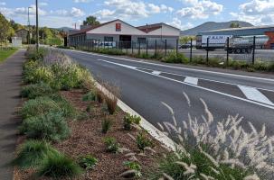 L'Avenue des sports a été inaugurée par les élus. 