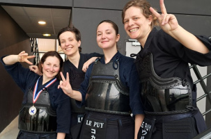 Des sourires et de l'énergie de la part des kenshis 