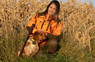 De plus en plus de féminines densifient le contingent des chasseurs. 