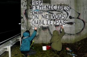 137 femmes, massacrées en 2024 en France, s'ajoutant à la honteuse liste des féminicides.