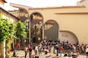 Cour de l'école de musique