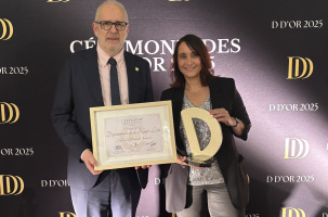 Karine Vincent, mise à l'honneur comme Directrice de cabinet de l’année. 