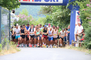 Départ de la course des boucles de la Loire