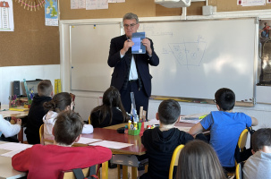 Jean-Pierre Vigier, député de la Haute-Loire. 