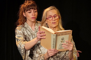 Les talentueuses Diane Julien et Elisabeth Paugam...un hymne à la vie. 