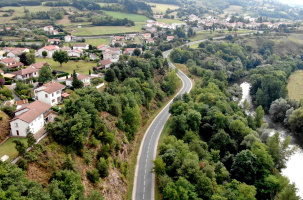 La commune du Monteil, aux portes du Puy-en-Velay. 