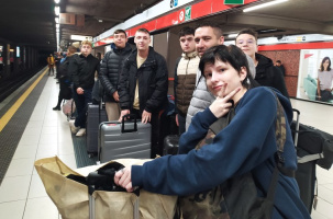 Des étudiants du lycée Roche Arnaud découvrent une partie de l'Italie. 