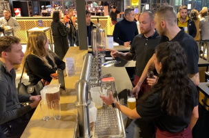 Guillaume Fourcade durant le jour numéro 1 des Halles Ponotes au Puy-en-Velay.