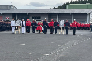 Les portraits du docteur Sophie Corquin et de l’adjudant Maxime Pilitieri