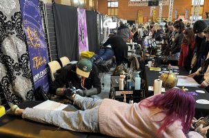 L'événement dédié au tatouage et aux artistes est en pleine effervescence à Blavozy.