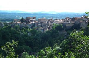 Le point de vue sur la ville de Thiers.