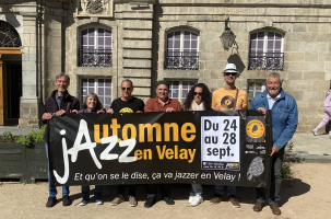 L'équipe de "Jazz en Velay" toujours à fond à chaque édition. 