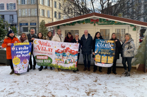 Les élus et commerçants présentent le programme des fêtes de Noël