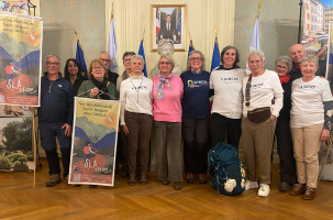 Certains participants à la randonnée sont venus soutenir Soline
