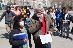 Eric Durupt et Véronique de Marconnay ce jeudi 15 avril au Puy.