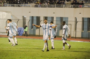 Renald Xhemo ouvre le score à la fin de la première période