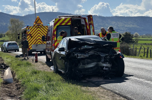 L'accident s'est produit sur la RD33