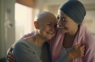 Le soutien des autres est aussi important que les traitements médicaux contre le cancer.