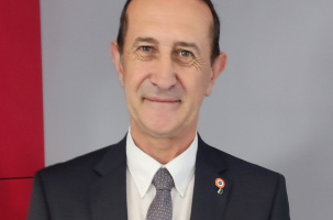 Laurent Barbalat en lice pour garder le plus haut siège de la mairie de Loudes.