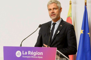 Laurent Wauquiez, ex Président de la Région AuRa. 