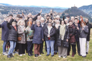 L'équipe au sein de la liste de Naziha Bouachmir, pour les élections municipales 2026.