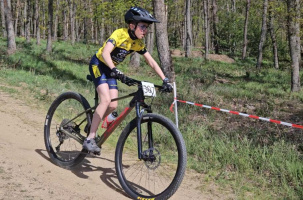 Lucas Giraud au Trophée Départemental du Jeune Vététiste de Champdieu (42)