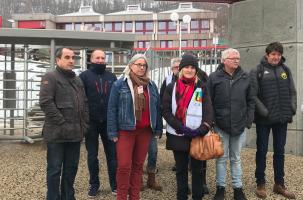 Plusieurs enseignants ont manifesté ce mardi 24 janvier. 