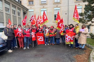 Les syndicats été réunis devant le conseil de surveillance de l'hôpital