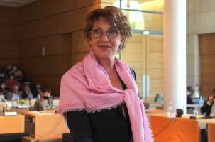 Marie-Agnès Petit, Présidente du Département de la Haute-Loire.