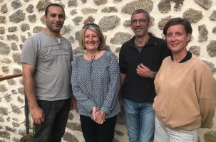 Annie MANGIARACINA, Didier AUDOUARD, Annie LARDON, Yannis MASSARD 