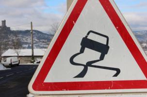 Puy-de-Dôme en vigilance jaune neige verglas