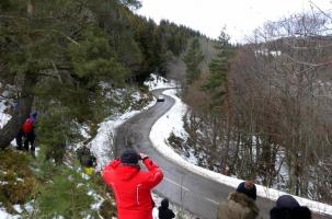 Gus Greensmith a fait des essais sur les routes de haute Ardèche