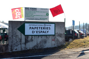 Les Papeteries d'Espaly, entreprise historique du département de la Haute-Loire.