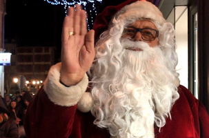 Le Père Noël directement concerné par un décision municipale. 