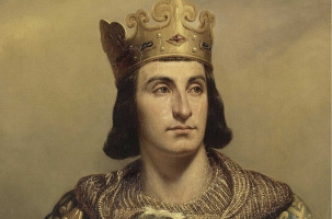 Philippe Auguste, septième roi de la dynastie des Capétiens.