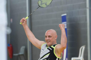 François lors des championnats de France à Carquefou en 2021