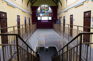 À l'intérieur de la Maison d'arrêt du Puy-en-Velay.
