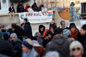 Le Rafahl lutte activement contre les idées qu'ils jugent fascistes et racistes.