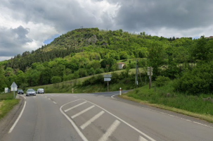 L'accident s'est produit sur la RD 535 au niveau de Saint-Germain.