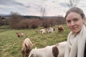 Alice Moreau cheffe d’exploitation de la Ferme des Chibottes