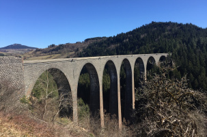 Viaduc de la Recoumène au MOnastier-sur-Gazeille