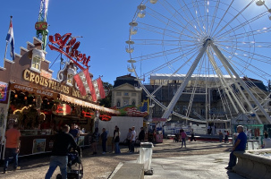 Le beau temps était au rendez-vous pour l'ouverture